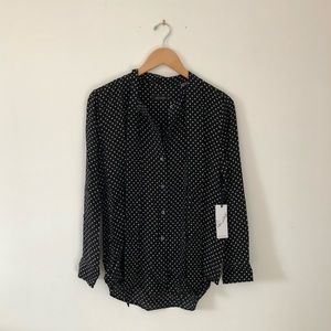 NWT Kate Moss Equipment Blouse M